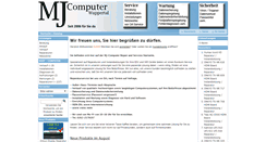 Desktop Screenshot of mj-computer.eu